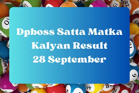 satta matta matka kalyan result today live results today|SATTA MATKA .